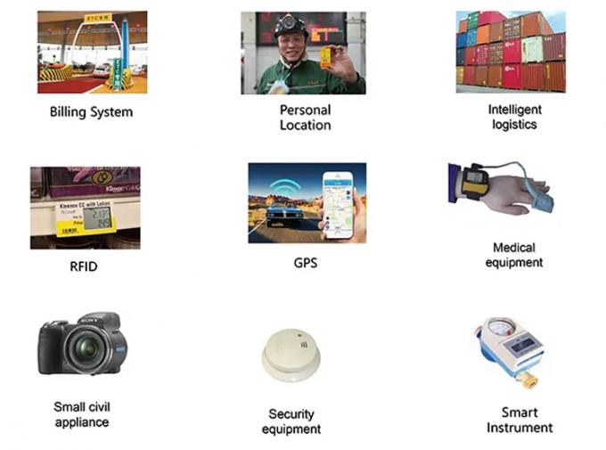 SER CP502025 Soft Package lithium manganese battery of 3.0V Li-MnO2 Battery(图2) applications.jpg