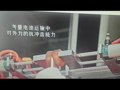 باتری های پلیمر لیتیوم یون مستطیل 3.7 ولت بسته سلول تک 2.75wh 1900mAh