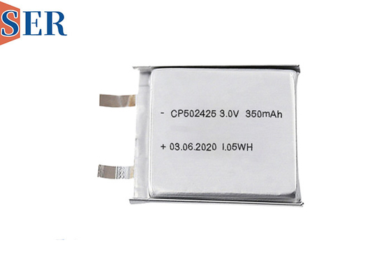 CP502425 CP502525 لیتیوم منگنز بسته نرم باتری 3.0V Li-MnO2 سلول کیسه نرم برای RFID IoT LoRa Alar