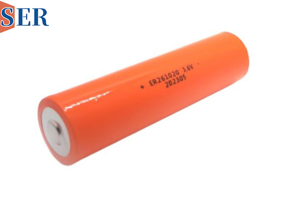 ER261020M دو بار CC Li SOCL2 باتری تخلیه بزرگ فعلی ظرفیت بالا 3.6V 13000mAh