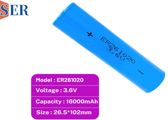 17000mAh 3.6V Li SOCL2 باتری ER261020 ER341245 ER321270 برای دستگاه های الکترونیکی