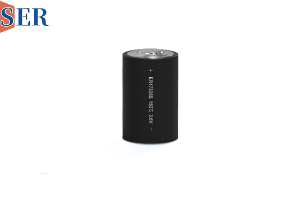 2/3A دمای بالا ER17335S 150°C باتری لی SOCl2 برای ردیاب GPS کانتینر