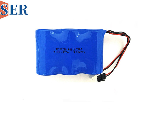 باتری های سفارشی Li-SOCL2 10.8V 8500mAh ER26500 3S1P بسته باتری اصلی لیتیوم برای آشکارساز نشت خلاء