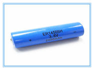 بابین نوع Li SOCL2 باتری ER14505H AA 3.6V طول عمر کاری طولانی با زبانه های ترمینال