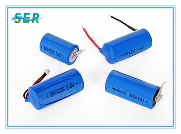 ETC OBU Li SOCL2 Battery ER14335 2/3AA 3.6 ولتاژ 1700mAh 10 سال ماندگاری