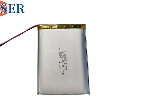 باتری سازنده سفارشی قابل شارژ پلیمر لیتیوم یون باتری بسته 3.7v 7.4v 11.1v 105085 5000mAh برای دستگاه بی سیم خانه هوشمند