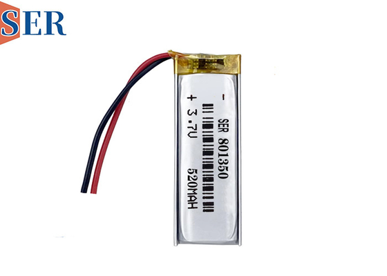 باتری لیپو سفارشی 801350 500mAh Li- Polymer Pouch Cell 803450 3.7V باتری پلیمر لیتیوم با PCB و کابل