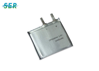 باتری اولترا نازک لیتیوم CP504644 3.0 ولتاژ 2400 میلی آمپر ساعت برنامه RFID