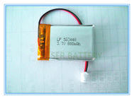جی پی اس سلول باتری پلیمری قابل شارژ سفارشی 053448 3.7V Li - Po 503448