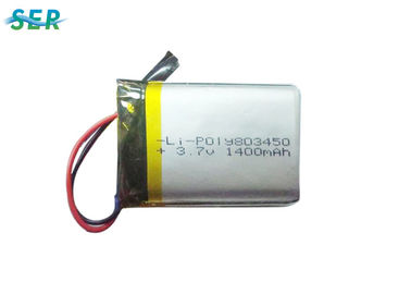 باتری لیپو سلول تخت 3.7 ولت 1500mah 803450