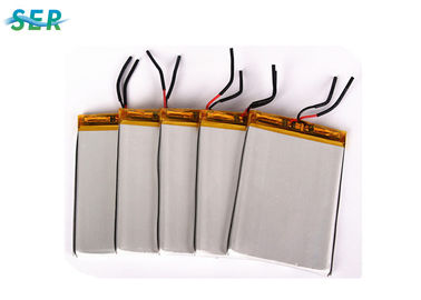 باتری لیتیوم پلیمری قابل شارژ 3.7 ولتی 2000mah 604080 مربع شکل برای پاور بانک