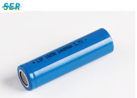 باتری AA لیتیوم یون ایمن پایدار، سلول قابل شارژ لیتیوم یون 18650 3.7V 2400mah