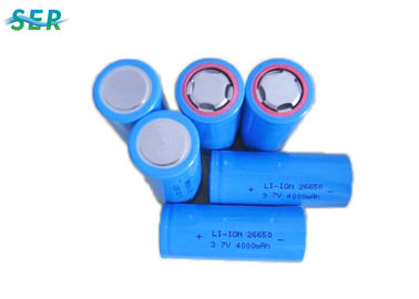باتری لیتیوم یون بادوام 26650 3.7V 4000mah برای چراغ قوه / مشعل برقی