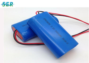 زیرزمینی نور خورشیدی باتری لیتیومی LiFePO4 18650 3.2v 3000mah طول عمر چرخه طولانی