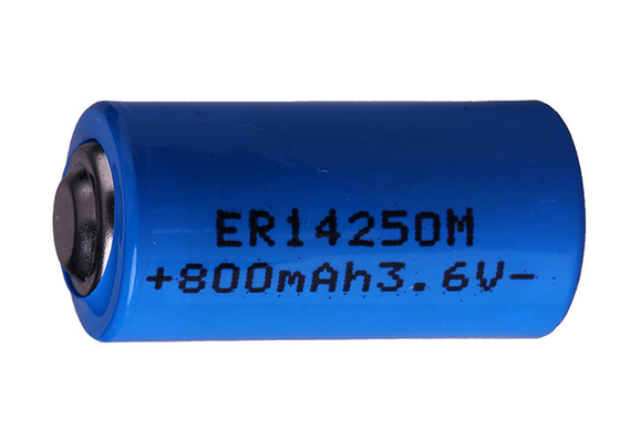 باتری اصلی لیتیوم LS14250M Li SOCl2 1/2AA اندازه R6 ER14250M 800mAh برای ماشین ابزار CNC