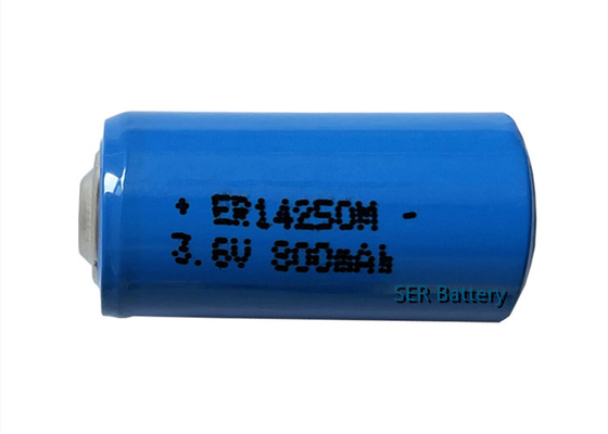 باتری اصلی لیتیوم LS14250M Li SOCl2 1/2AA اندازه R6 ER14250M 800mAh برای ماشین ابزار CNC