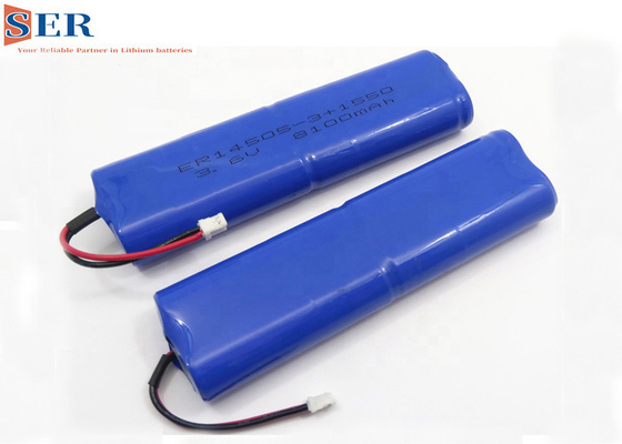 باتری ER14505-3P 3.6V 8100mAh LiSOCL2 با کانکتور JST خازن SPC1550