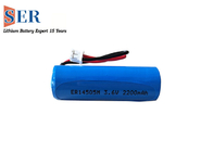 بسته باتری 3.6 ولتی لیتیوم AA لیتیوم SOCL2 ER14505 ER14505M با پین Tab JST Molex Plug Connector