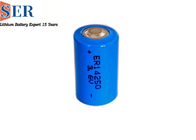 باتری اولیه لیتیوم 3.6 ولت ایمنی 1/2AA اندازه 600mah ER14250S 3.6 ولت دمای بالا 150 باتری Lisocl2 عمر طولانی