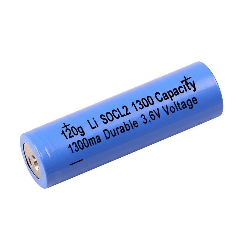 120g Li SOCL2 Battery 13000mAh Capacity 3.6V Voltage Durable Energy Supply for Industrial Control and Security Systems