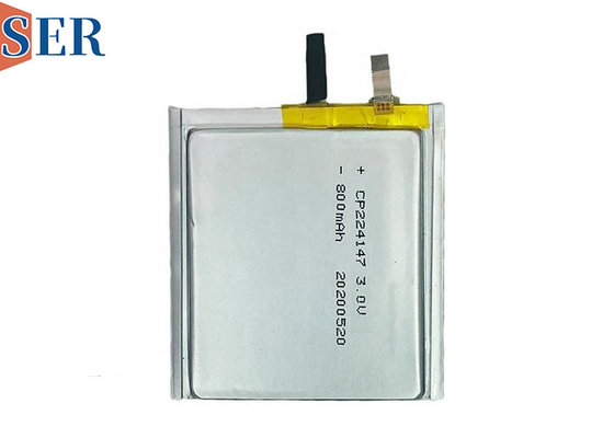 CP224147 باتری بسیار نازک پرزماتیک 3.0V 750mAh باتری کارت هوشمند اصلی