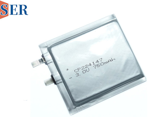 باتری غیر قابل شارژ Limno2 Ultra Thin CP224248 3.0V CP Soft Pack Battery برای کارت هوشمند