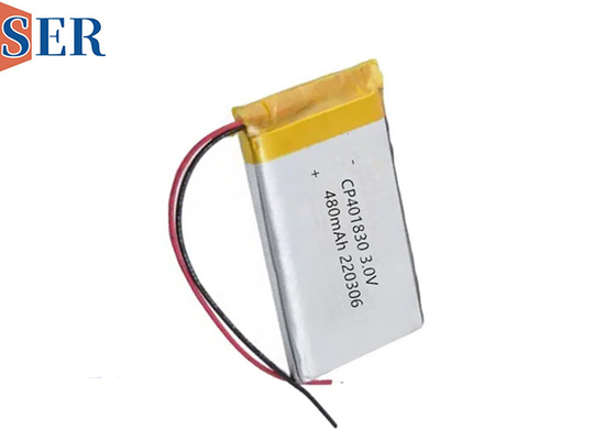 بسته نرم غیر قابل شارژ Li Mno2 باتری CP401830 3.0V 400mah برای سنسور ادرار