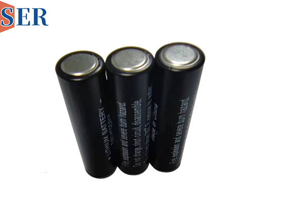 ER14250S Li socl2 باتری 1/2AA 3.6V 600mAh از -55 تا 165 درجه سانتیگراد