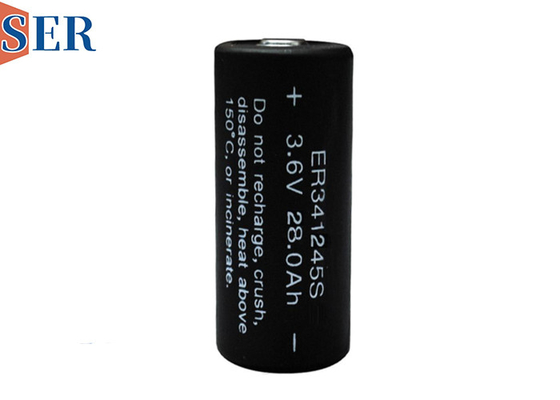 باتری ثابت لی SOCl2 3.6V 28000mAh DD Er341245S برای حفاری نفت