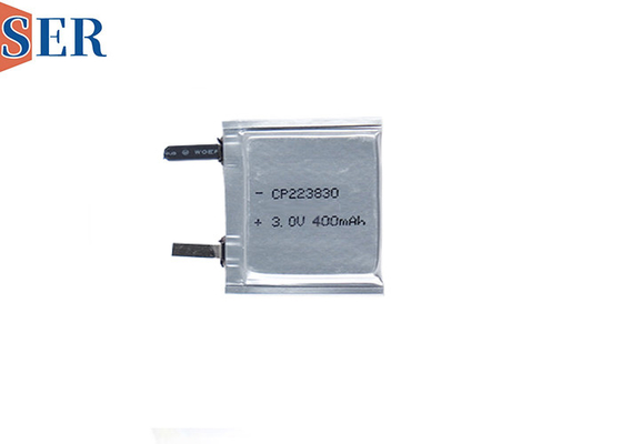 باتری مخصوص غیر قابل شارژ LiMnO2 باتری CP223830 3.0V 400mAh برای دستگاه پوشیدنی