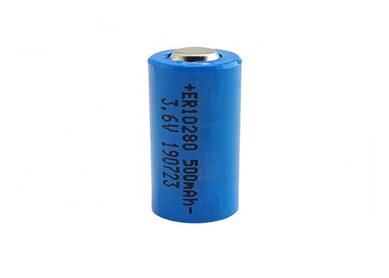 باتری ER10280 سیمی لیتیومی 500 میلی آمپر ساعتی 2 باتری 3.6 ولتی لیتیوم تیونیل کلراید