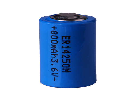 باتری اصلی لیتیوم LS14250M Li SOCl2 1/2AA اندازه R6 ER14250M 800mAh برای ماشین ابزار CNC