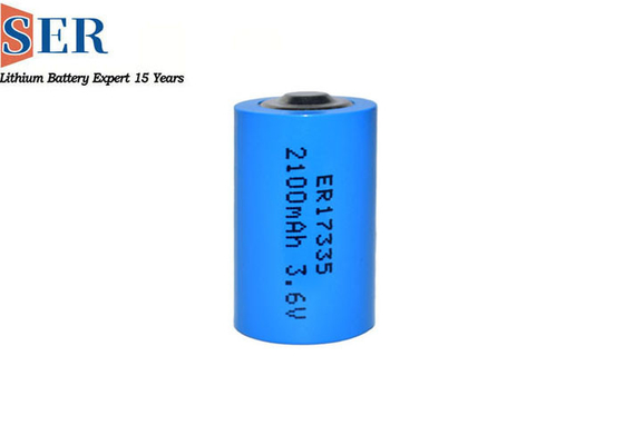 MSDS Li SOCL2 Battery ER17335S Utility Meter 3.6 ولت اولیه سلول لیتیوم دمای بالا