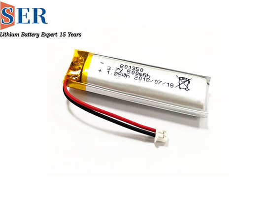 سفارشی کردن باتری لیتیوم پلیمری با دمای پایین Cryogenic 3.7V 7.4V 150mAh LP801350 Lithium Li PO Cell
